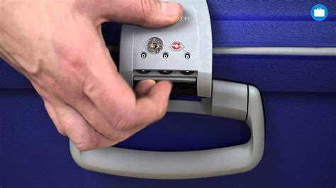 Samsonite Koffer Tsa Slot Instellen