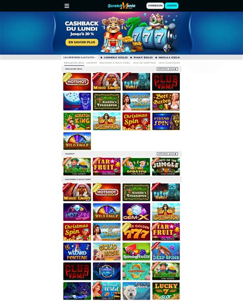 Scratchmania Casino Codigo Promocional