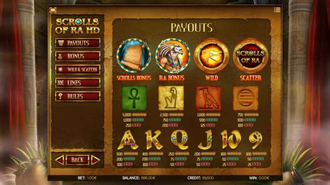 Scrolls Of Ra Hd Pokerstars