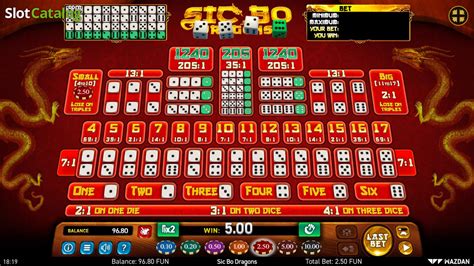 Sic Bo Dragons Slot - Play Online