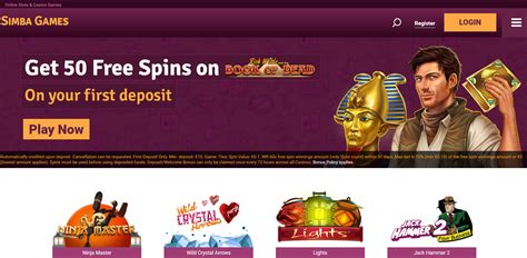 Simba Games Casino Login