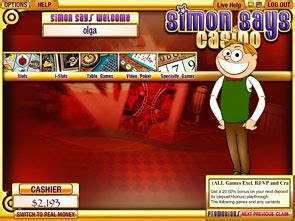 Simon Says Casino Codigo Promocional