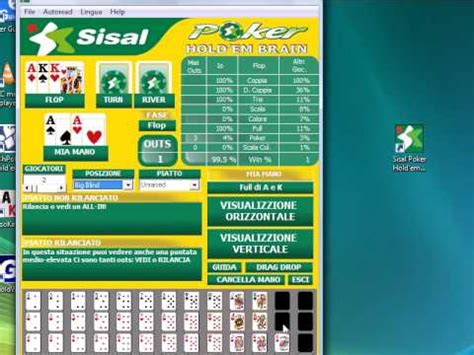 Sisal Poker Hold Em Cerebro