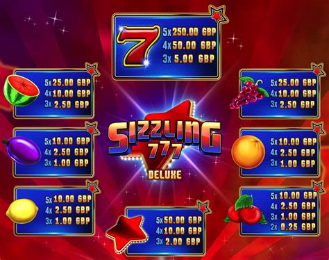 Sizzling 777 Deluxe Netbet