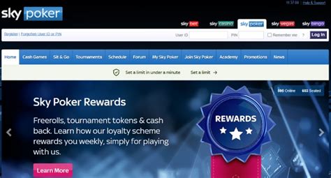 Sky Poker Conta Suspensa