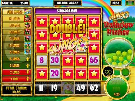 Slingo Rainbow Riches Bet365