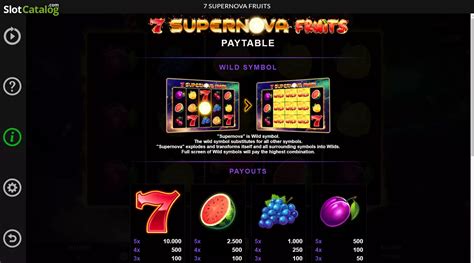Slot 7 Supernova Fruits