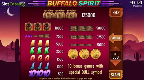 Slot Buffalo Spirit Pull Tabs
