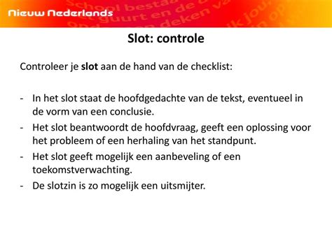 Slot De Van Een Breve