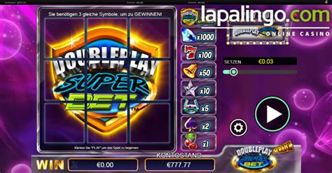 Slot Double Play Superbet Scratch