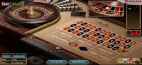 Slot European Roulette Nucleus