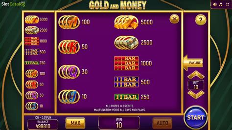 Slot Gold And Money Pull Tabs