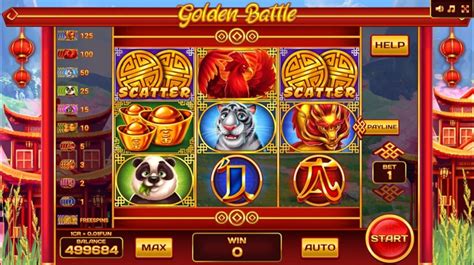 Slot Golden Battle Pull Tabs