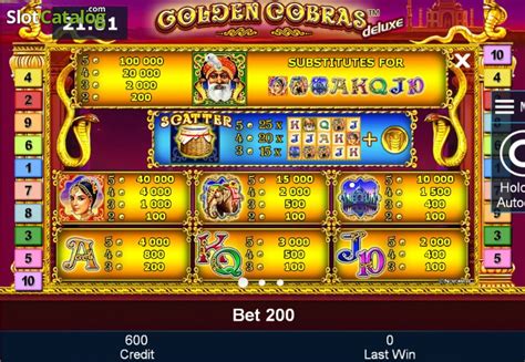 Slot Golden Cobras Deluxe