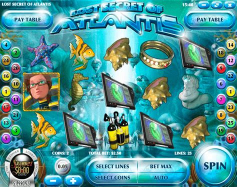 Slot Lost Secret Of Atlantis