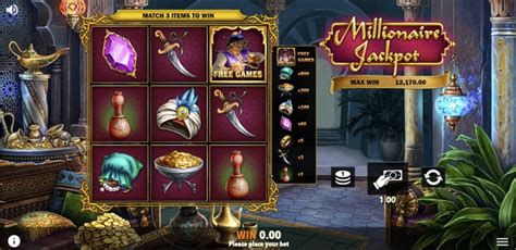 Slot Millionaire Jackpot Scratchcard