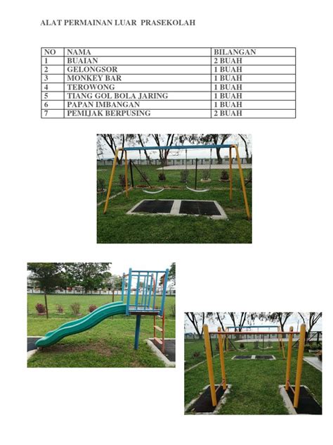 Slot Permainan Luar Prasekolah