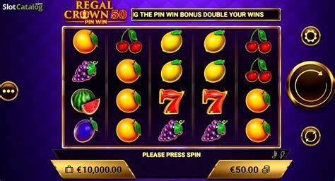 Slot Regal Crown 50 Pin Win