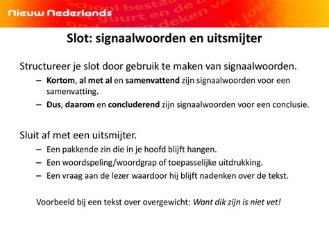 Slot Schrijven Scriptie