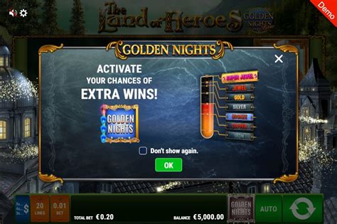 Slot The Land Of Heroes Golden Nights Bonus