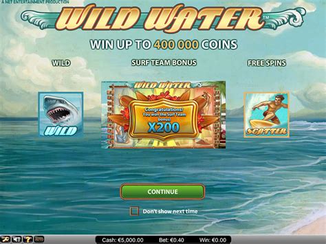 Slot Wild Water