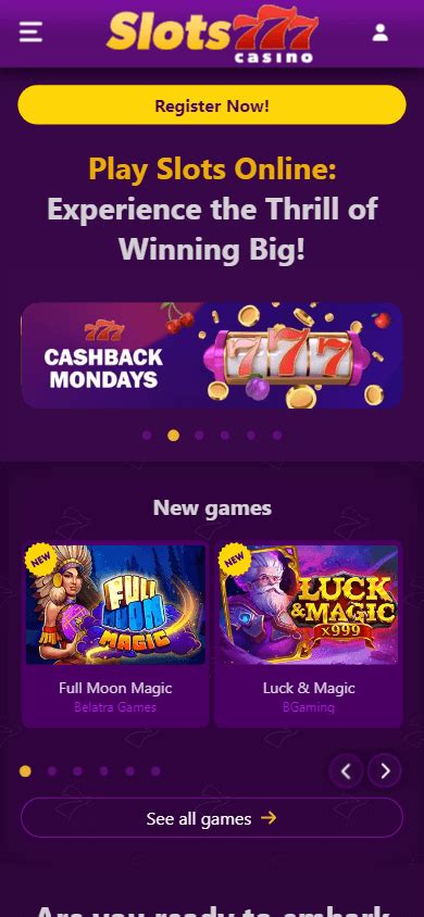 Slots777 Casino Review