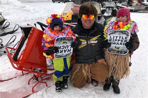 Snowmobile Poker Derby