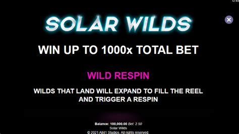 Solar Wilds Bet365