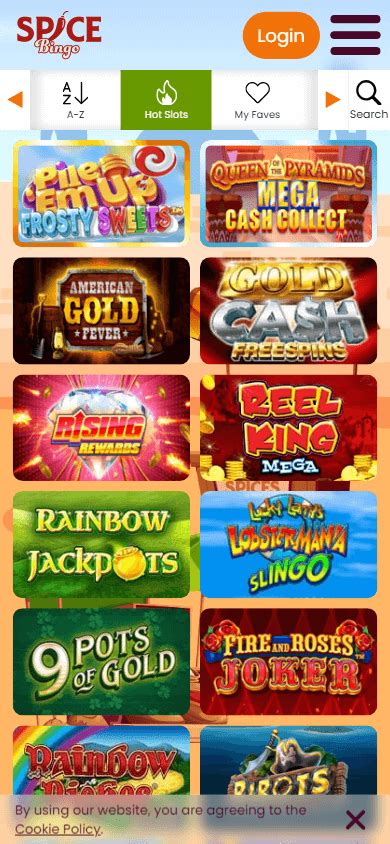 Spice Bingo Casino Mobile