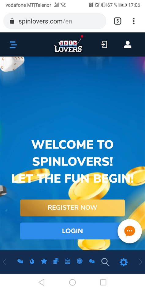 Spin Lovers Casino Mobile