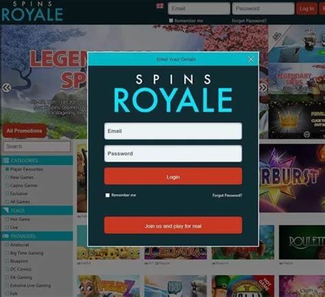 Spins Royale Casino Mobile
