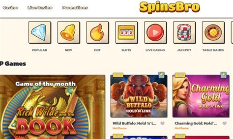 Spinsbro Casino App