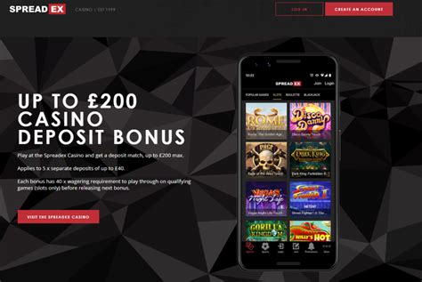 Spreadex Casino Bonus