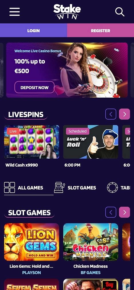 Stakewin Casino Online