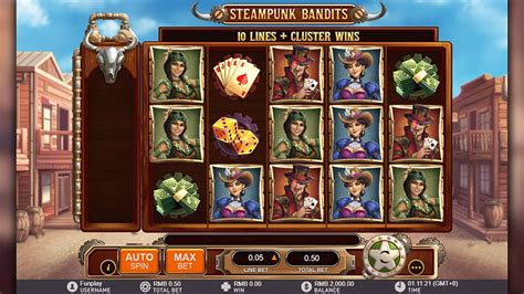Steampunk Bandits Slot - Play Online