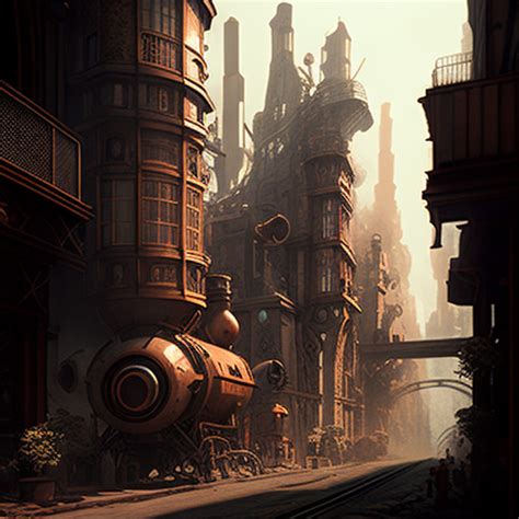 Steampunk Big City Blaze