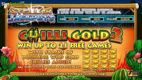 Stellar Jackpots With Chilli Gold X2 Slot Gratis