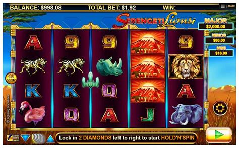 Stellar Jackpots With Serengeti Lions Slot Gratis