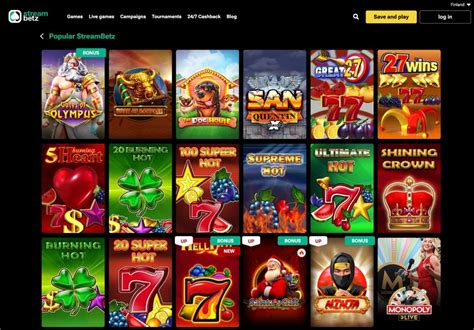 Streambetz Casino App