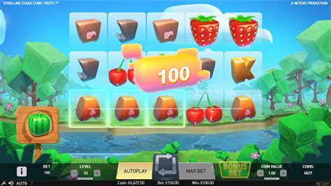 Strolling Staxx Cubic Fruits Netbet