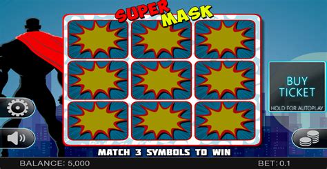 Super Mask Slot Gratis