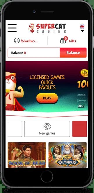 Supercat Casino Mobile