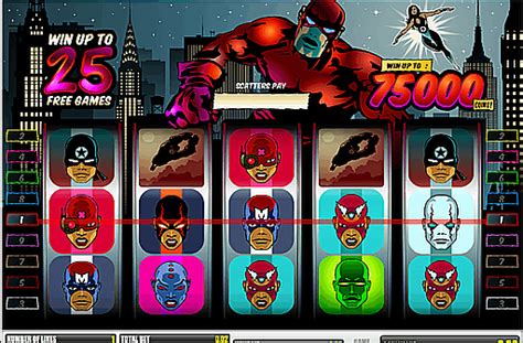 Superheroes Slot - Play Online