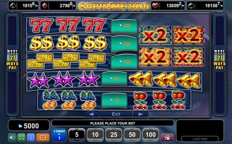 Supreme Hot Slot Gratis