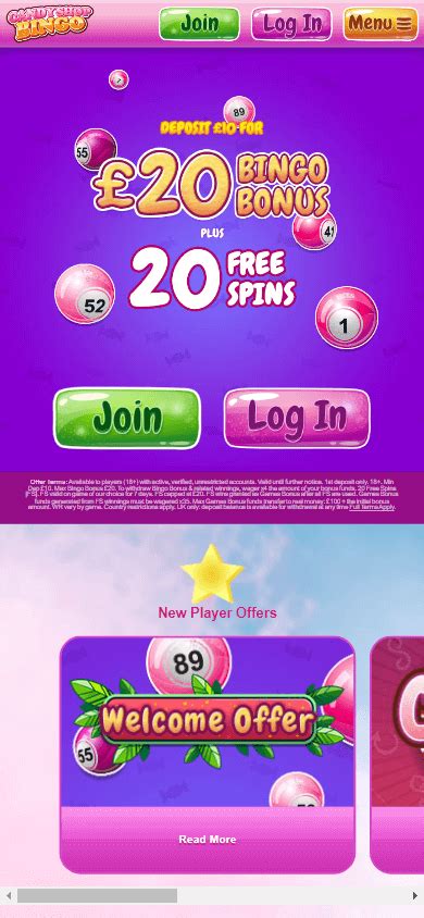 Sweet Shop Bingo Casino Mobile