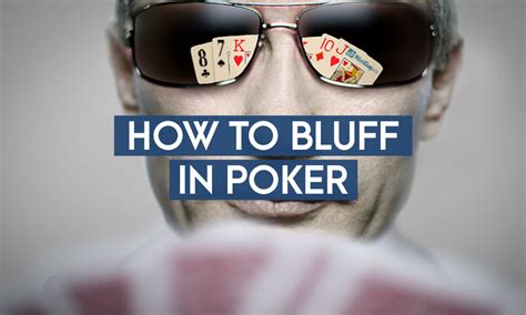 Texas Holdem Poker Bluff Dicas