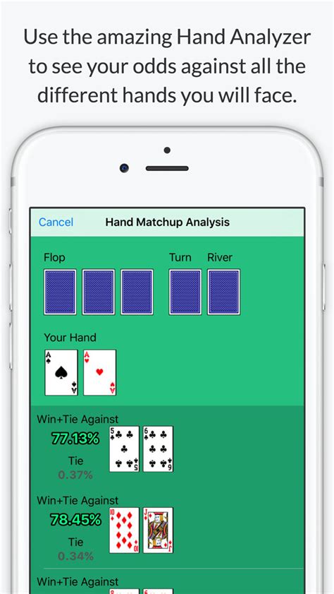 Texas Holdem Poker Odds Calculator App