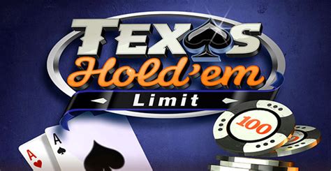 Texas Holdem Poker Sem Limite Online