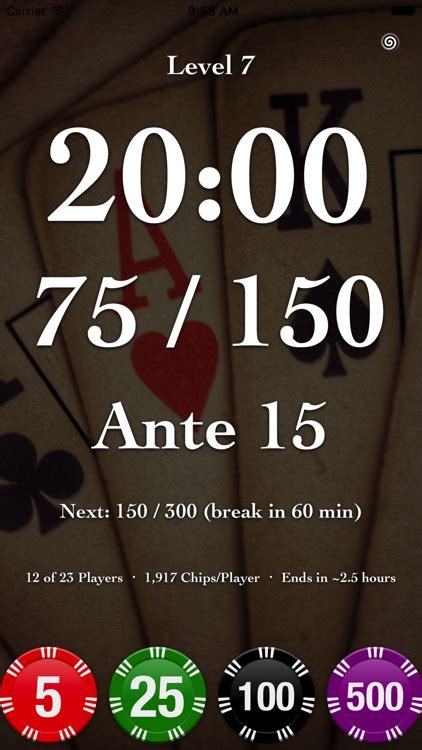 Texas Holdem Poker Timer Livre