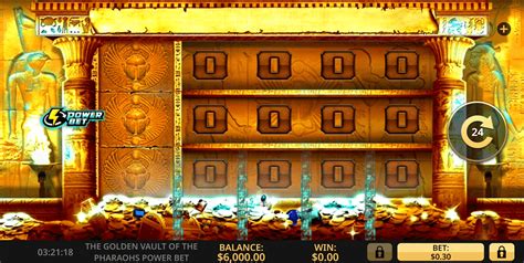 The Golden Vault Of The Pharaohs 888 Casino